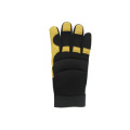 Deerskin Palm Spandex Zurück Mechaniker Arbeitshandschuh